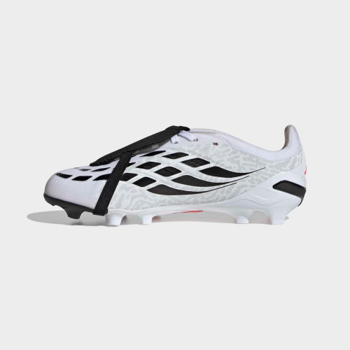 Botas de fútbol de tacos de niño Predator Elite Ft Fg J Adidas Blanco / Rojo