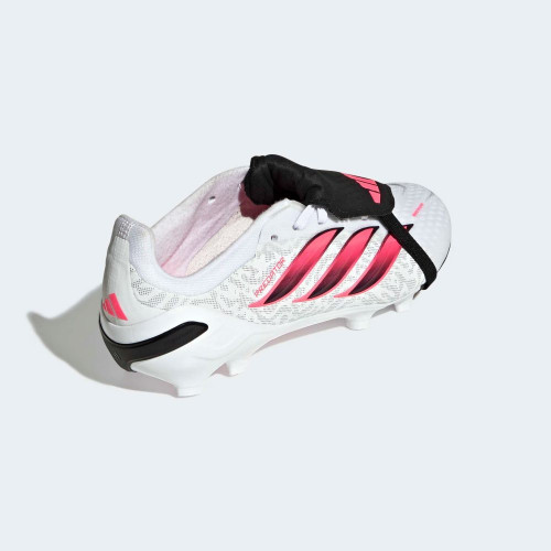 Botas de fútbol de tacos de niño Predator Elite Ft Fg J Adidas Blanco / Rojo