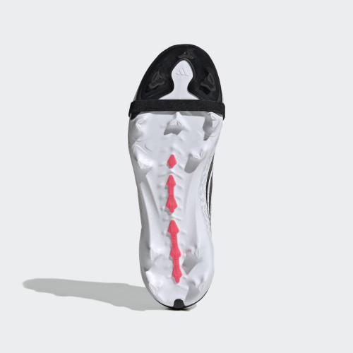Botas de fútbol de tacos de niño Predator Elite Ft Fg J Adidas Blanco / Rojo