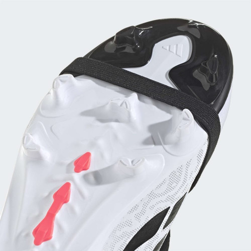 Botas de fútbol de tacos de niño Predator Elite Ft Fg J Adidas Blanco / Rojo