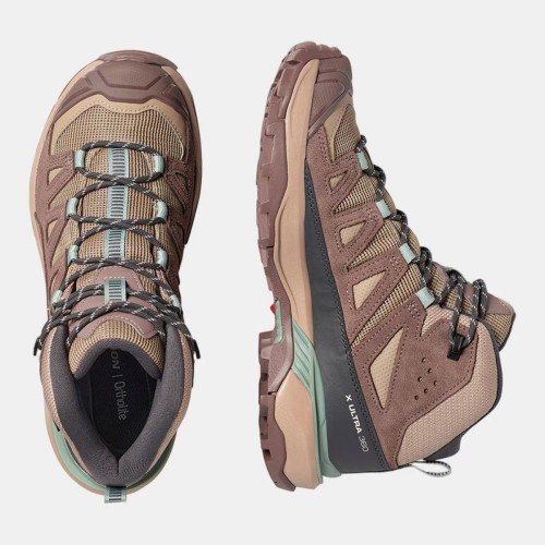 Botas de senderismo para mujer X ULTRA 360 LTR MID GTX W SALOMON Marrón