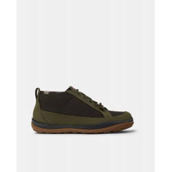 Botines de hoombre Peu Pista GM con suela Michelin Verde oscuro