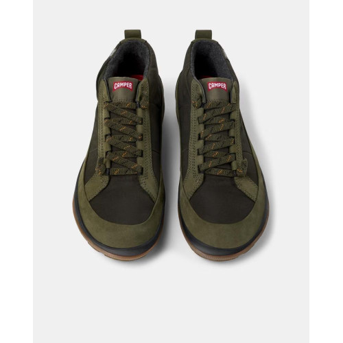 Botines de hoombre Peu Pista GM con suela Michelin Verde oscuro