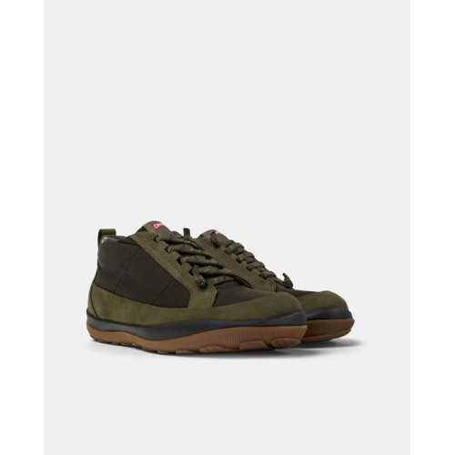 Botines de hoombre Peu Pista GM con suela Michelin Verde oscuro