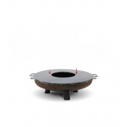 Brasero de exterior Bonbowl Plus 60 cm con plancha