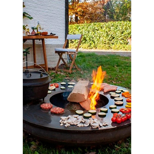Brasero de exterior Bonbowl Plus 60 cm con plancha