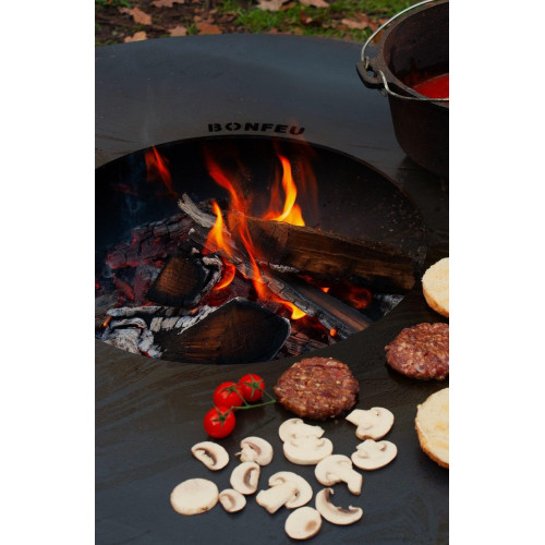 Brasero de exterior Bonbowl Plus 60 cm con plancha