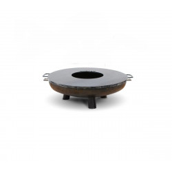Brasero de exterior Bonbowl Plus 80 cm con plancha