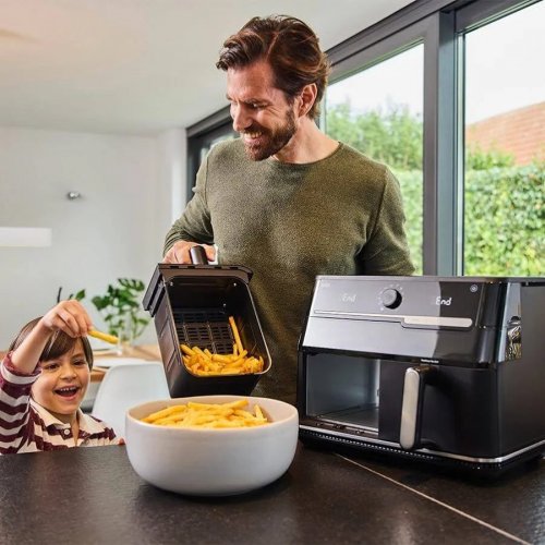 Braun Freidora de aire TwinCook 5 2en1 TD 5073I negro TD5053I-TD5053IBK