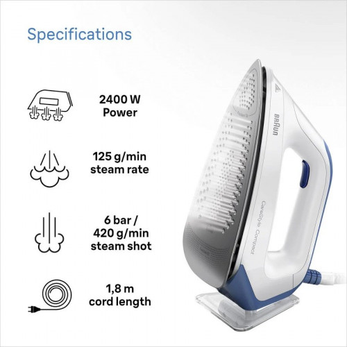 Braun IS2143BL Centro de Planchado