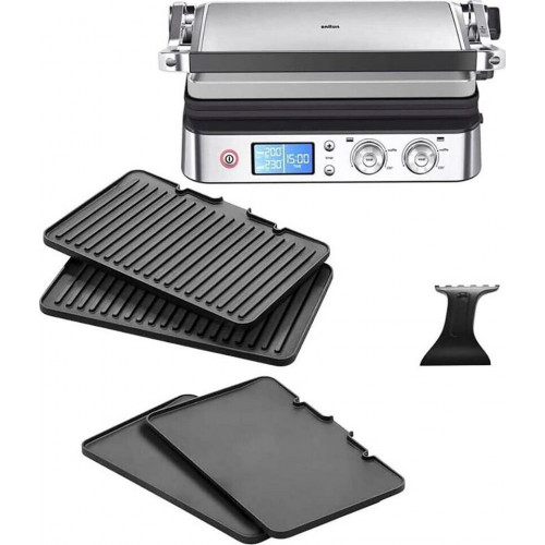 Braun MultiGrill CG 9043 + Griddle Silver