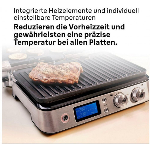 Braun MultiGrill CG 9043 + Griddle Silver