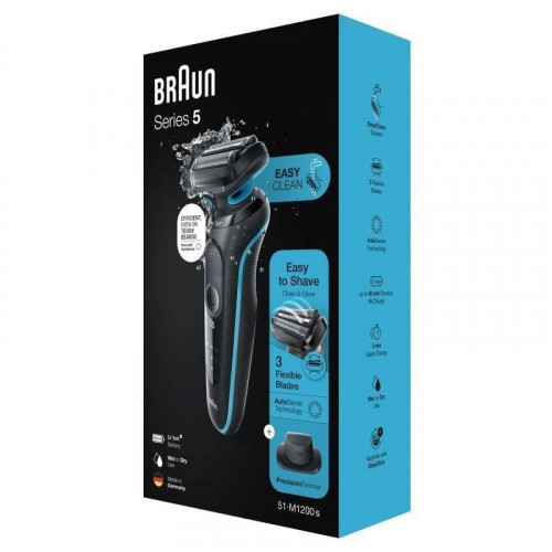 Braun Series 5 51-M1200s Afeitadora Seco/Mojado + Accesorio de Recorte