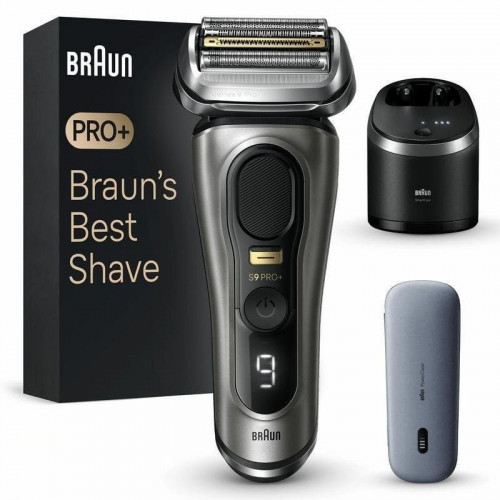 Braun Series 9 Pro+ 9575CC Wet & Dry Máquina de Afeitar de Láminas y Recortadora