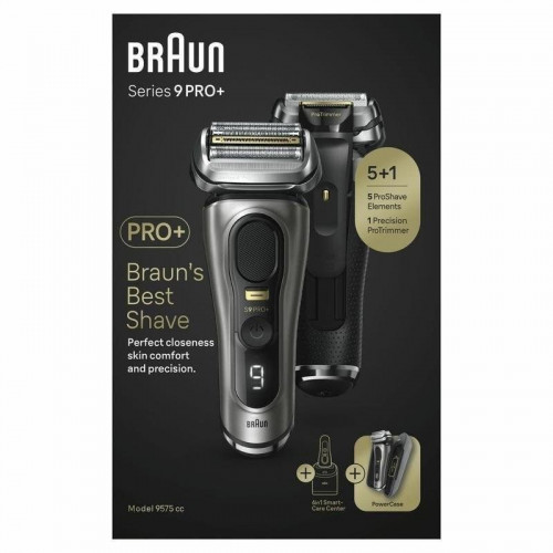 Braun Series 9 Pro+ 9575CC Wet & Dry Máquina de Afeitar de Láminas y Recortadora