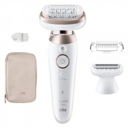 Braun Silk-épil 9 Flex 9 3D Depiladora Eléctrica Mujer con Cabezal Flexible 360°