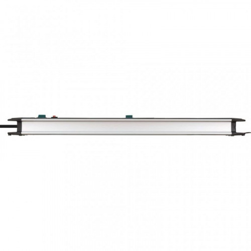 Brennenstuhl Premium-Protect-Line Regleta Enchufes con USB y 14 Tomas de Corriente 3m Plateado/Negro