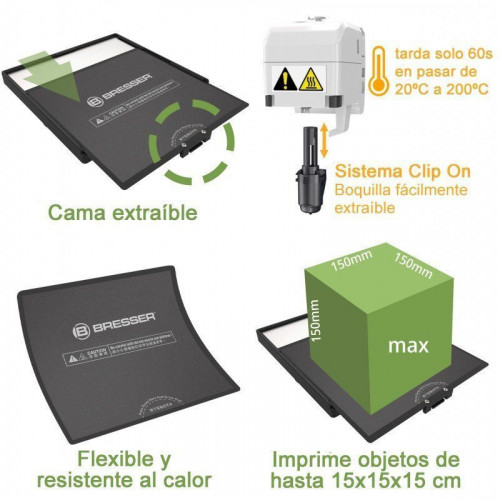 Bresser Impresora 3D Bresser WiFi