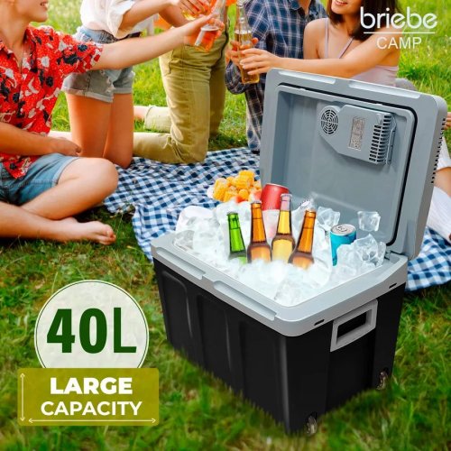 Briebe Nevera Portátil Eléctrica de Viaje Coche Camping 40 L