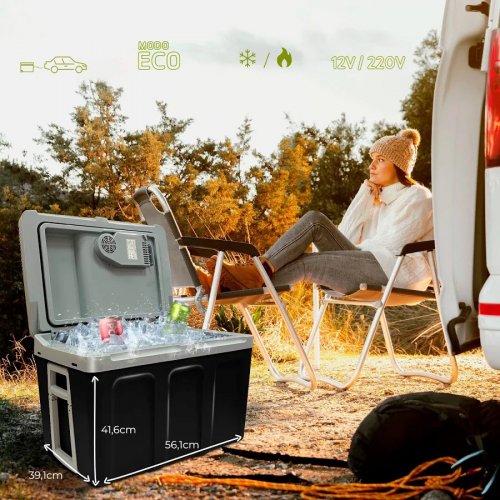 Briebe Nevera Portátil Eléctrica de Viaje Coche Camping 40 L