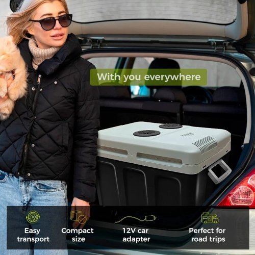 Briebe Nevera Portátil Eléctrica de Viaje Coche Camping 40 L