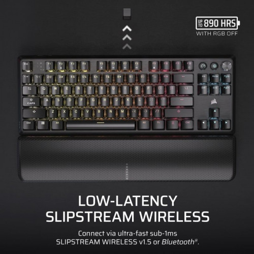 Bundle Corsair K70 CORE TKL Teclado Mecánico Gaming Inalámbrico RGB + Elgato Stream Deck MK.2