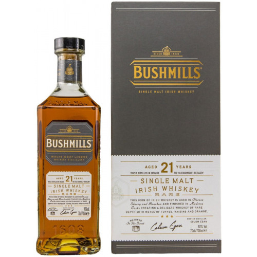 Bushmills 21 Years 0,7l 40%