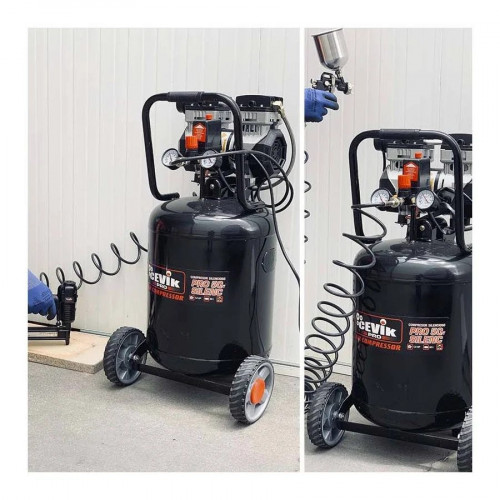 Ca-PRO50SVT Compresor Vertical Silenc 50L Cevik Pro