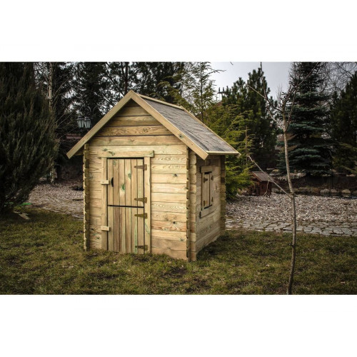 Cabaña de madera 
