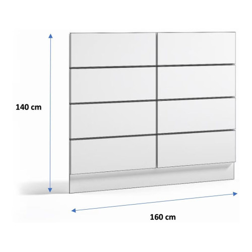 Cabecero 150 cm Alan Elegance EuroVolter Roble