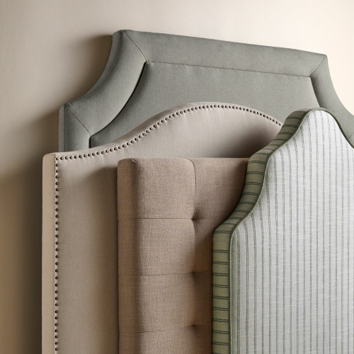 Cabecero doble tapizado Balmoral EuroVolter Bérgamo / Beige