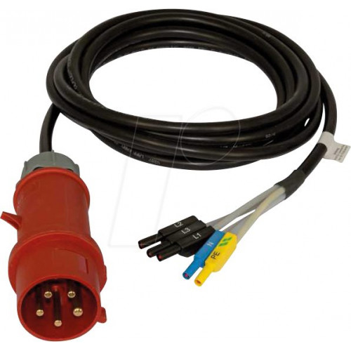 Cable adaptador CEE para comprobador de instalación E-Mob