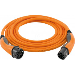 Cable de tipo 2, estándar, 22 kW, 32 a, 3 fases, 7 m, nar