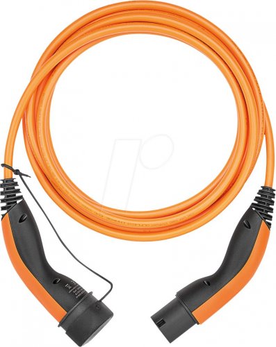 Cable de tipo 2, estándar, 7,4 kW, 32 a, 1 fases, 7 m, na