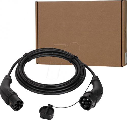 Cable de tipo 2, para vehículos eléctricos, 11 kW, 10 m