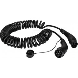 Cable de tipo 2, para vehículos eléctricos, 11 kW, 5 m, e