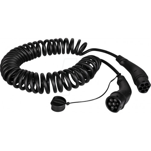 Cable de tipo 2, para vehículos eléctricos, 11 kW, 5 m, e