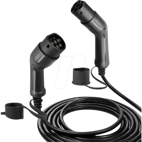 Cable de tipo 2, para vehículos eléctricos, 16 a, 3 fases