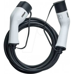 Cable de tipo 2, para vehículos eléctricos, 3,6 kW, 16 a,