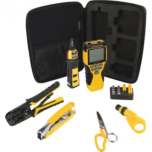 Cable tester for voice, data and video services