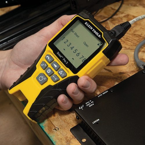 Cable tester for voice, data and video services