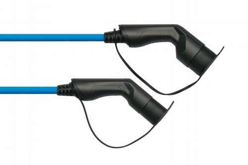 Cable tipo 2, para vehículos eléctricos, 11 kW, 7,5 m..
