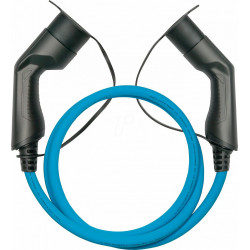 Cable tipo 2, para vehículos eléctricos, 22 kW, 7,5 m..