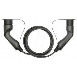 Cable tipo 2, para vehículos eléctricos, 3,6 kW, 3 m.