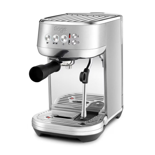 Cafetera automática Sage SES500BSS4EEU1 Bambino Plus Plata