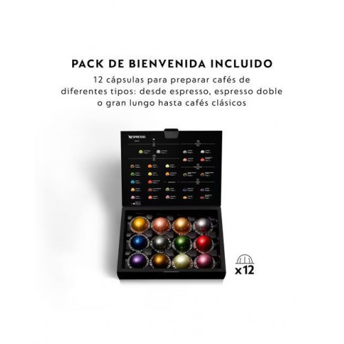 Cafetera de cápsulas Nespresso De'Longhi Vertuo Next para cápsulas Nespresso Vertuo Blanco