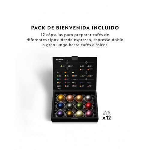 Cafetera de cápsulas Nespresso Krups Vertuo Next para cápsulas Nespresso Vertuo Rojo