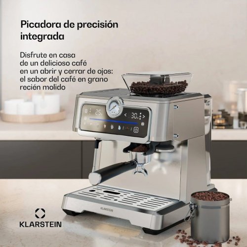 Cafetera espresso Klarstein Grandpressotouch