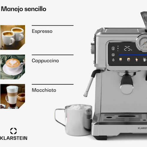 Cafetera espresso Klarstein Grandpressotouch