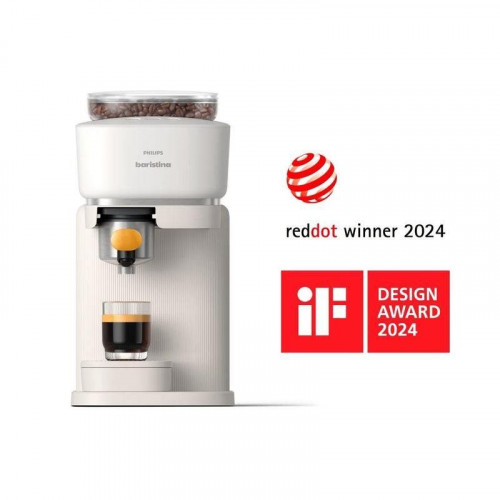 Cafetera Espresso Philips BAR300/03 1,2 L 16 Bares Molinillo Cerámico Blanco